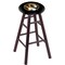 Holland Bar Stool Co Oak Bar Stool, Dark Cherry Finish, Missouri Seat RC30OSDC - alternate 1